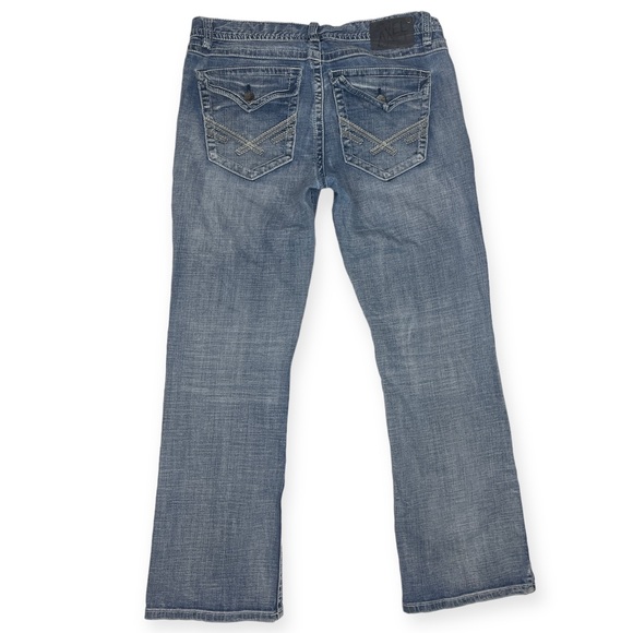 TK Axel Jeans 36x34 (36x31) Vintage Boot Cut Blue Denim Weston AX410006-29S - Picture 1 of 10